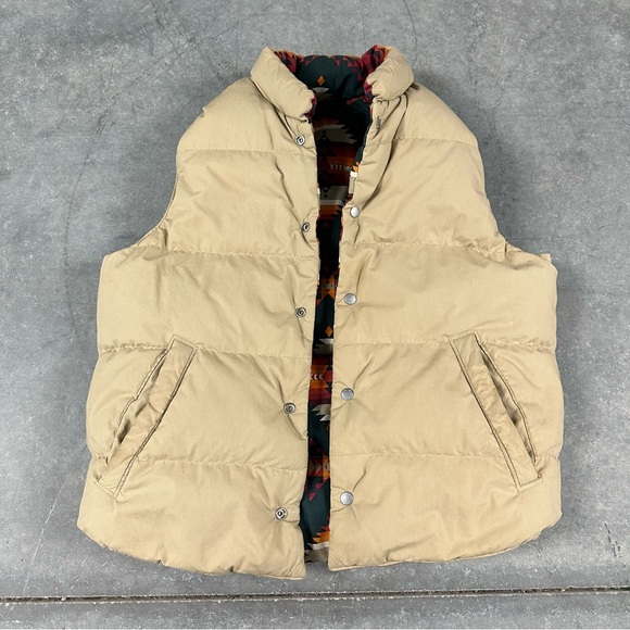 Vintage Ralph Lauren Denim & Supply Aztec Puffer Vest Size Large . Firm on price - Picture 6 of 9